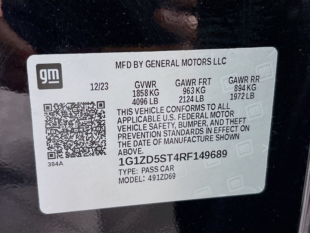 2024 Chevrolet Malibu 1LT