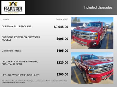 2018 Chevrolet Silverado 3500 HD High Country