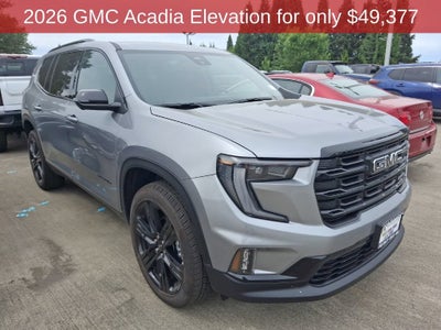 2026 GMC Acadia Elevation