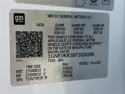 2026 Chevrolet Traverse High Country
