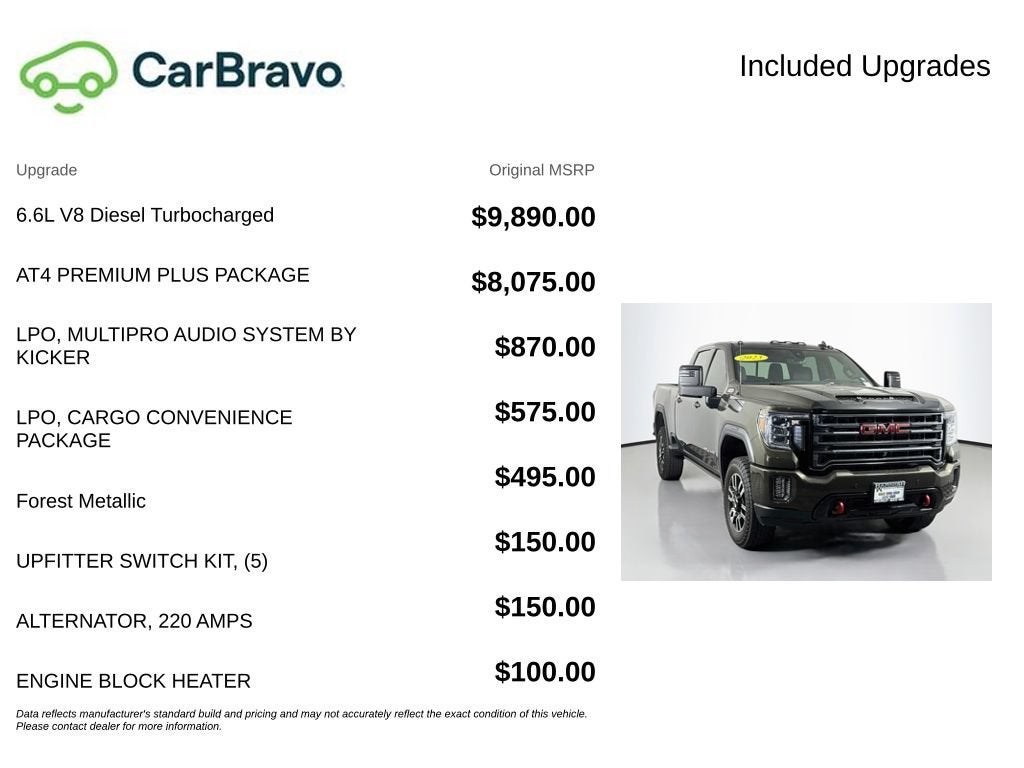 2023 GMC Sierra 3500 HD AT4