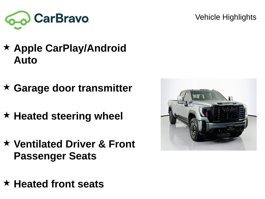 2024 GMC Sierra 3500 HD Denali Ultimate