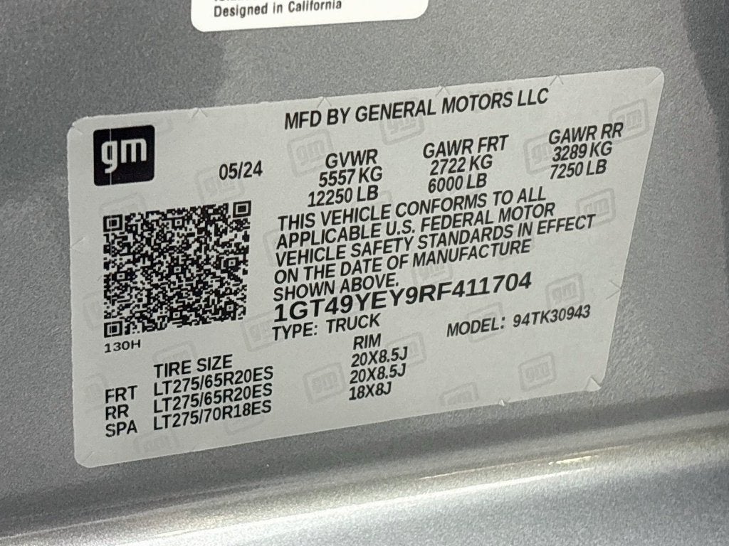 2024 GMC Sierra 3500 HD Denali Ultimate