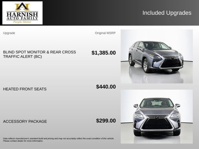 2019 Lexus RX 350 F SPORT