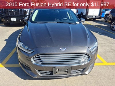 2015 Ford Fusion SE Hybrid