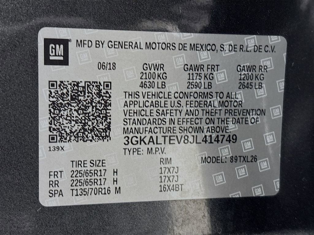 2018 GMC Terrain SLE