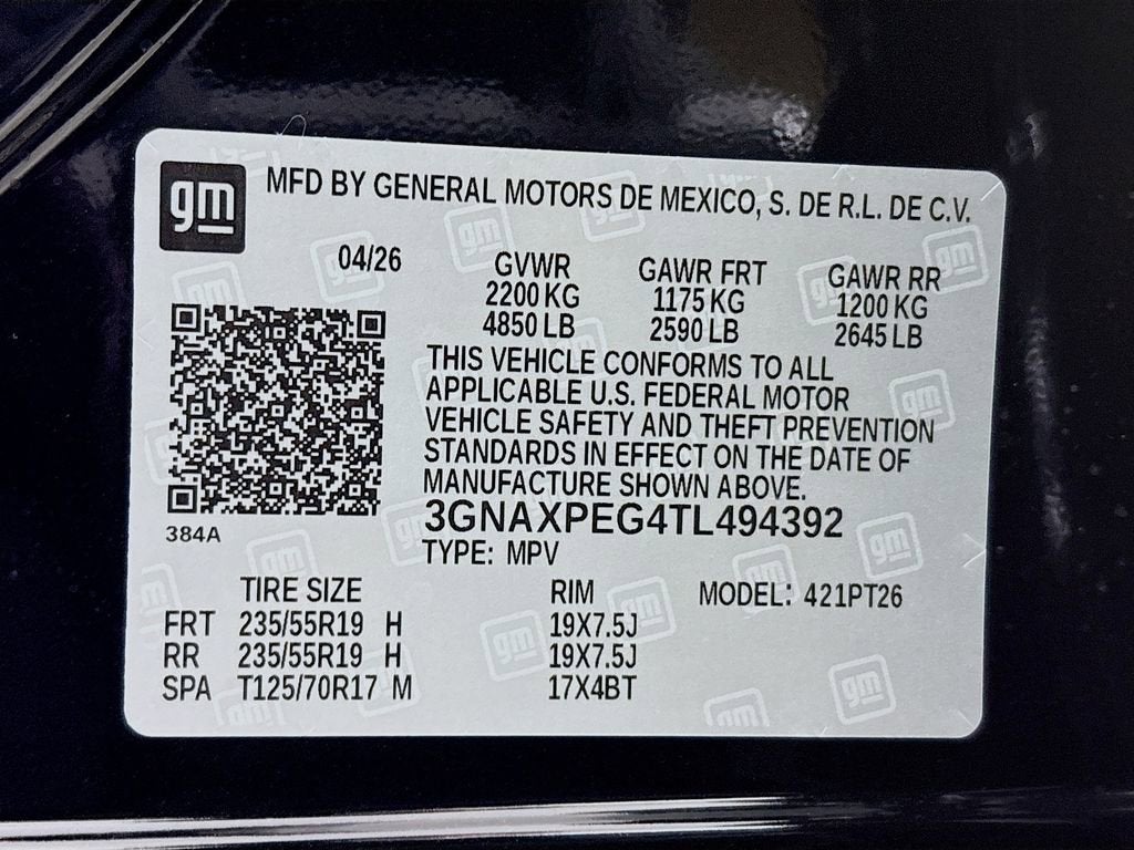 2026 Chevrolet Equinox LT