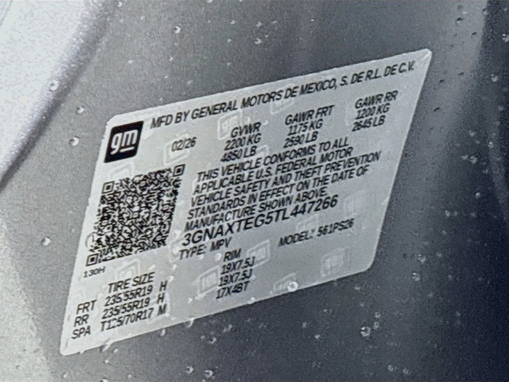 2026 Chevrolet Equinox RS
