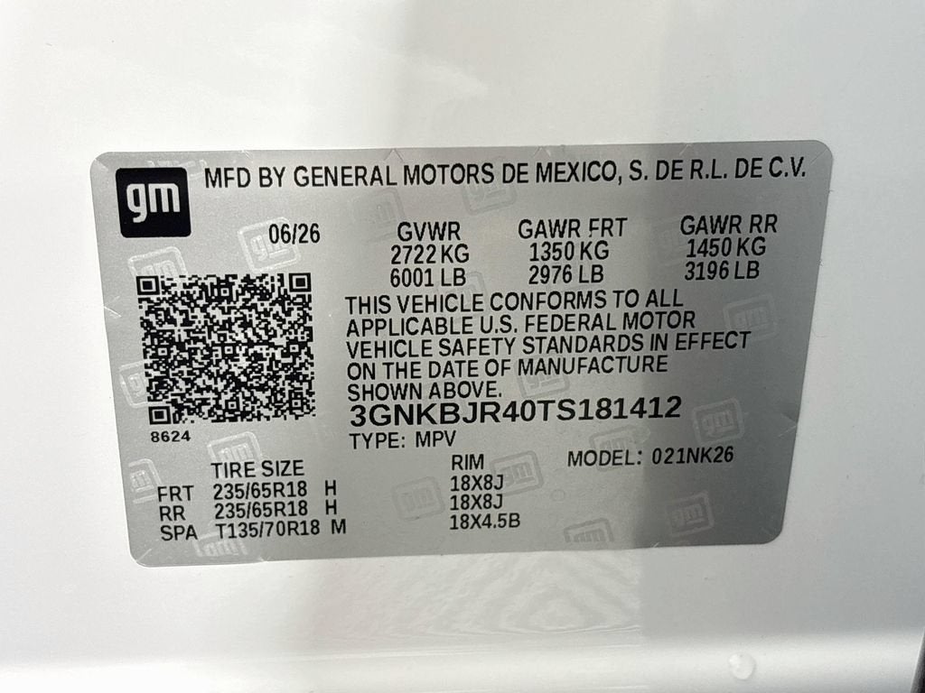 2026 Chevrolet Blazer 3LT
