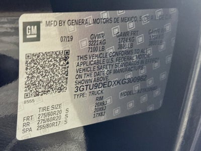2019 GMC Sierra 1500 SLT