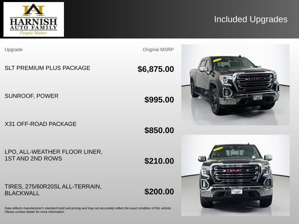 2019 GMC Sierra 1500 SLT