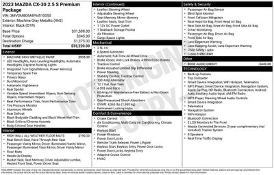 2023 Mazda Mazda CX-30 2.5 S Premium