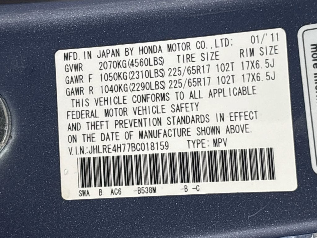 2011 Honda CR-V EX-L