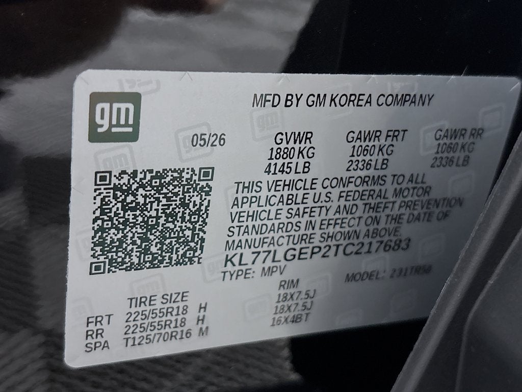 2026 Chevrolet Trax 1RS