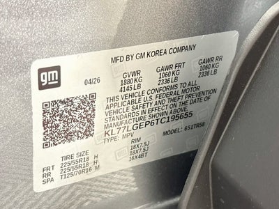 2026 Chevrolet Trax 1RS