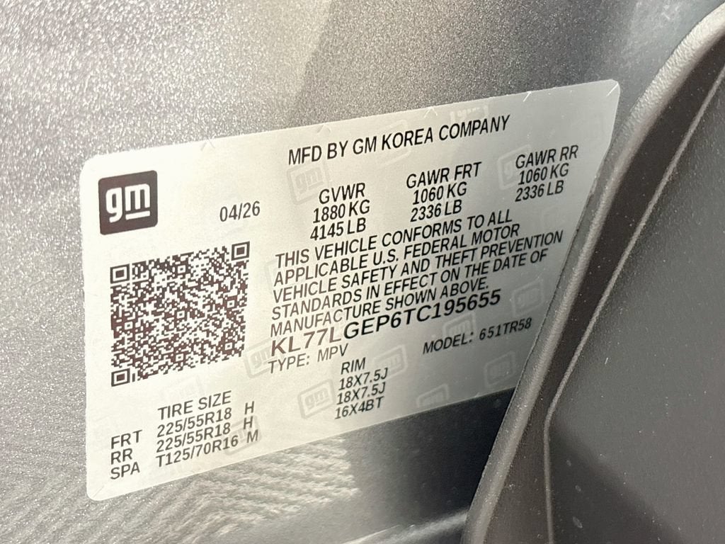 2026 Chevrolet Trax 1RS