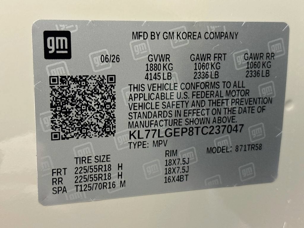 2026 Chevrolet Trax 1RS