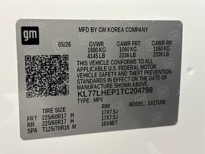2026 Chevrolet Trax LT