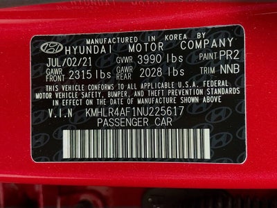 2022 Hyundai Elantra N Line