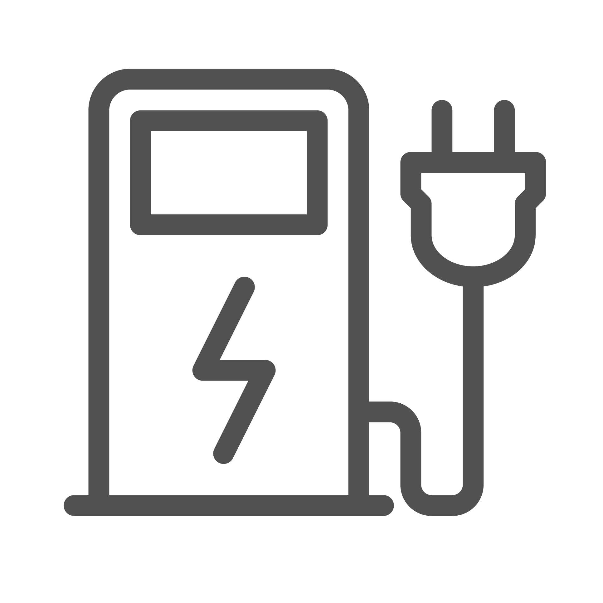 Electric vehicle charging station